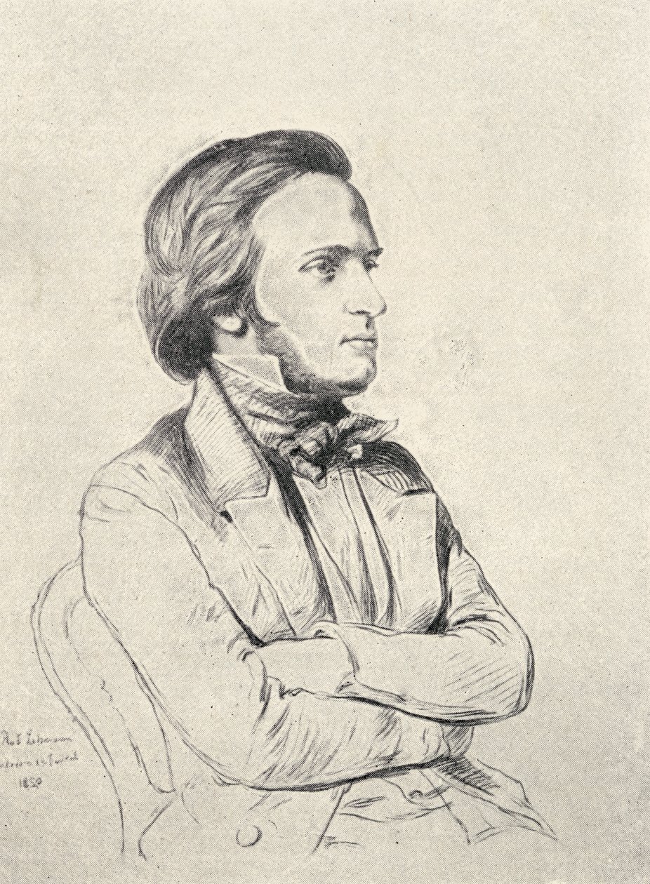 Wilhelm Richard Wagner i 1850 av Henri Lehmann