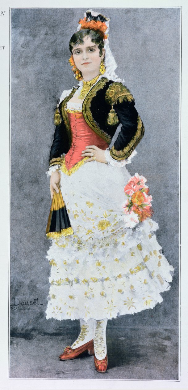 Celestine Galli-Marie (1840-1905) i rollen som 
