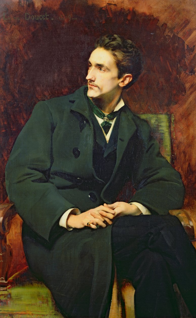 Portrett av Robert (1855-1921) greve av Montesquiou-Fezensac, 1879 av Henri Lucien Doucet