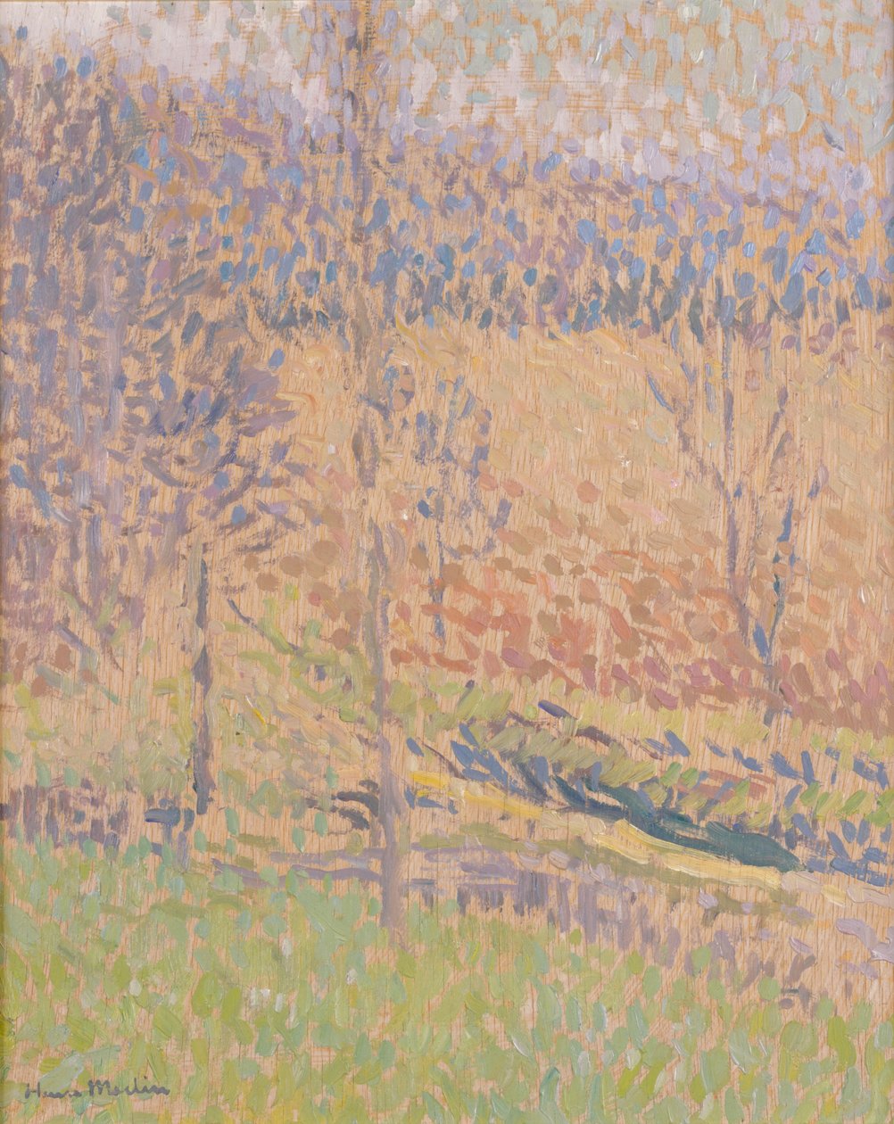 I tåken, ca. 1890-1910 av Henri Martin
