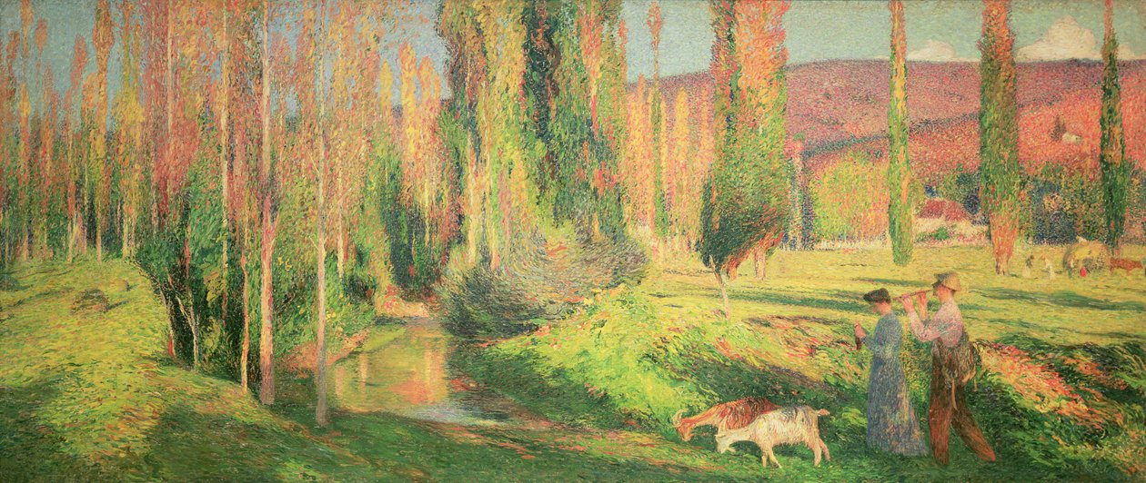 Livsgleden, 1897 av Henri Martin