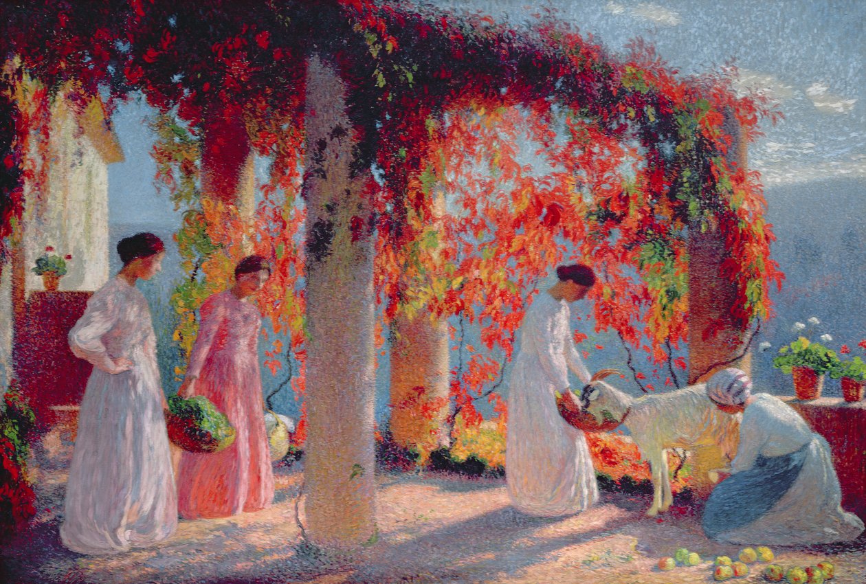 Pergolaen i Marquayrol av Henri Martin