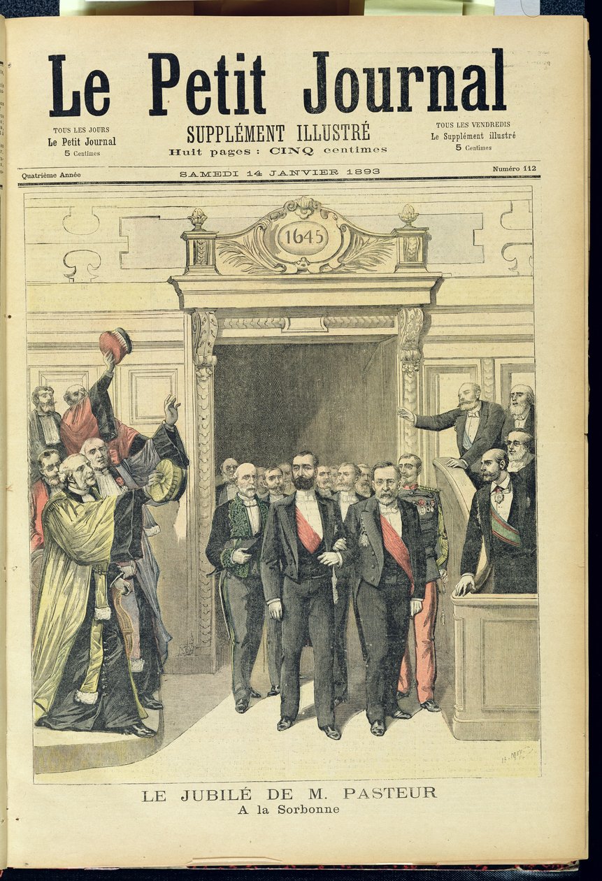 The Jubilee of Louis Pasteur (1822-95) ved Sorbonne, 27. desember 1892, fra 
