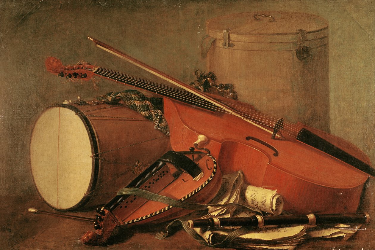 Musikkinstrumenter av Henri Roland de la Porte