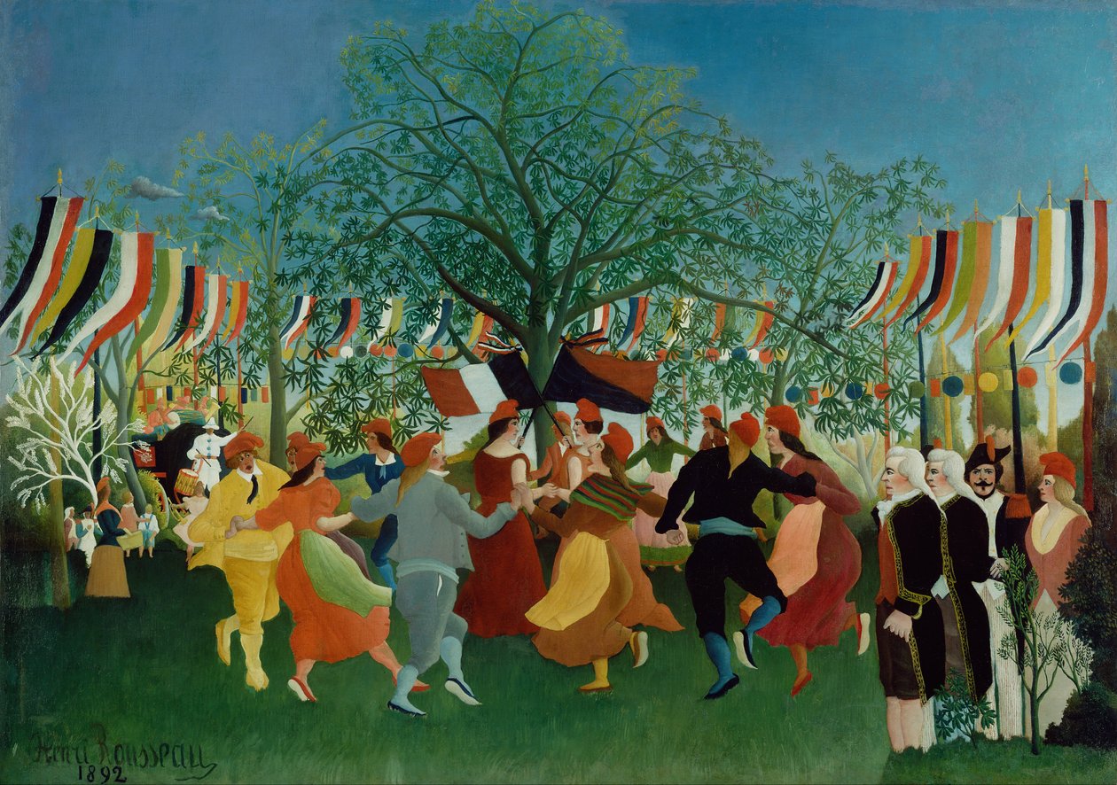 Et hundreårsjubileum for uavhengighet av Henri Rousseau