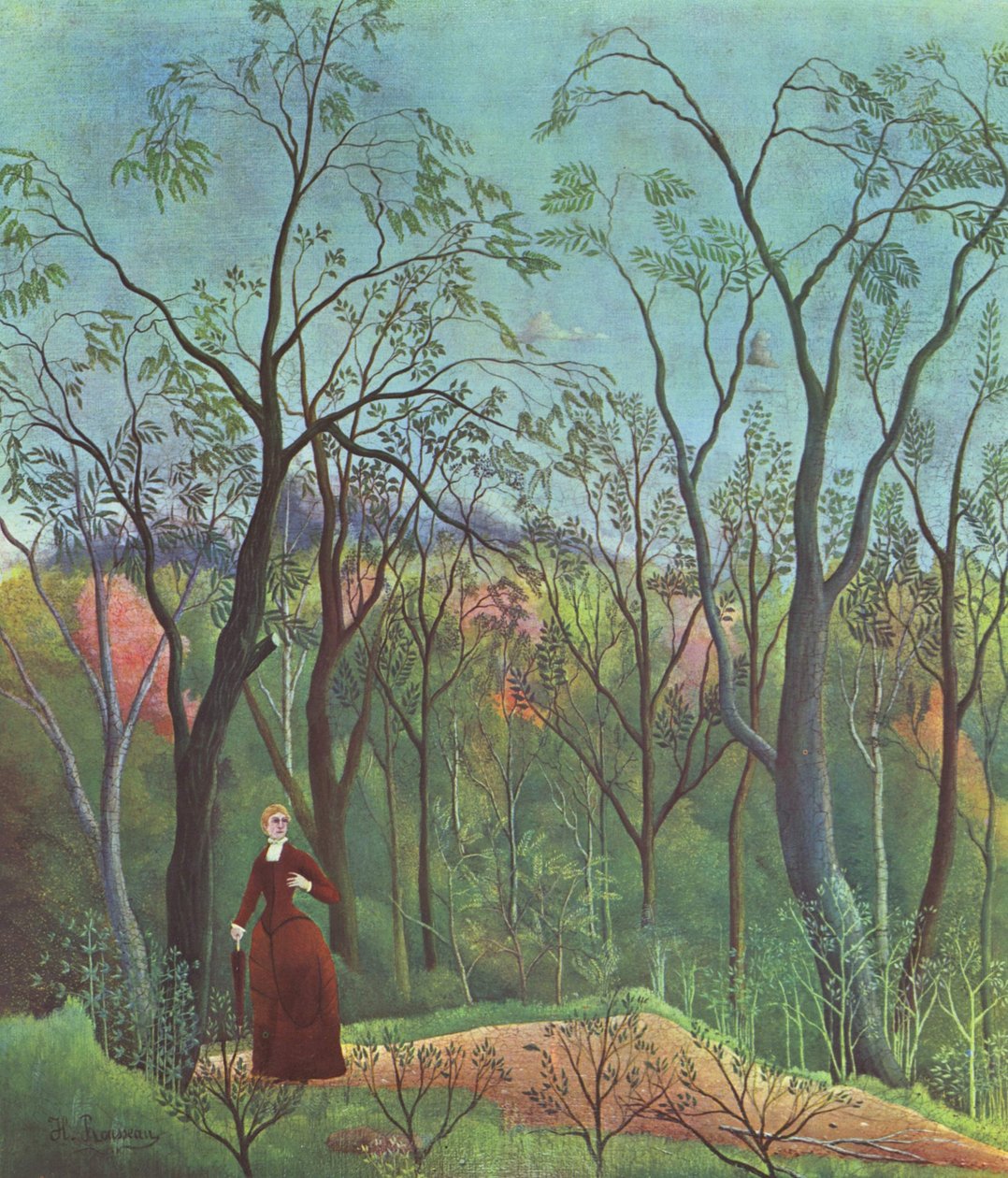 I utkanten av skogen av Henri Rousseau