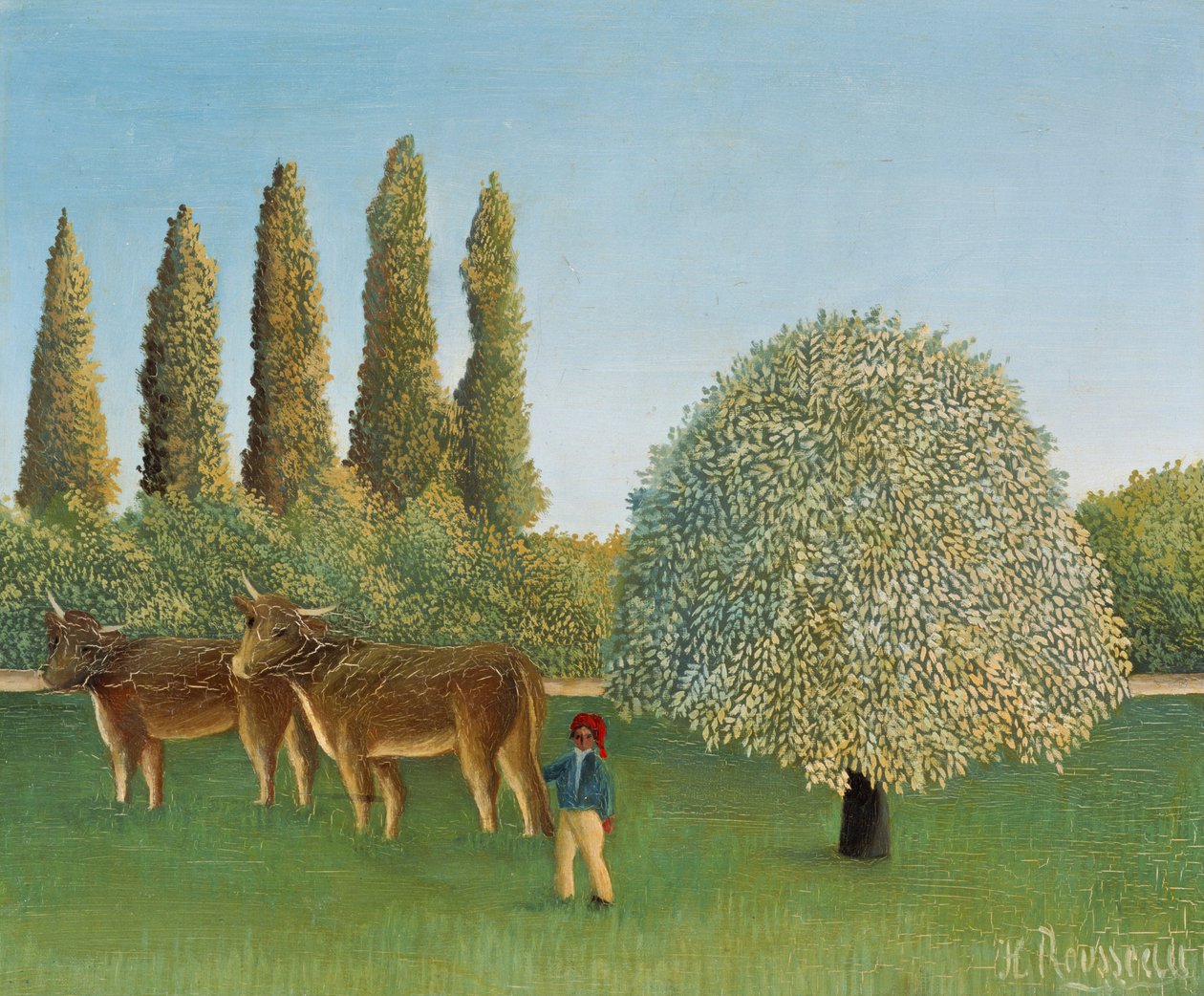 Meadowland av Henri Rousseau