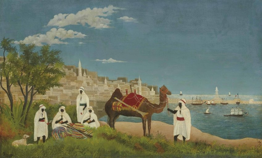 Landskapet i Alger av Henri Rousseau
