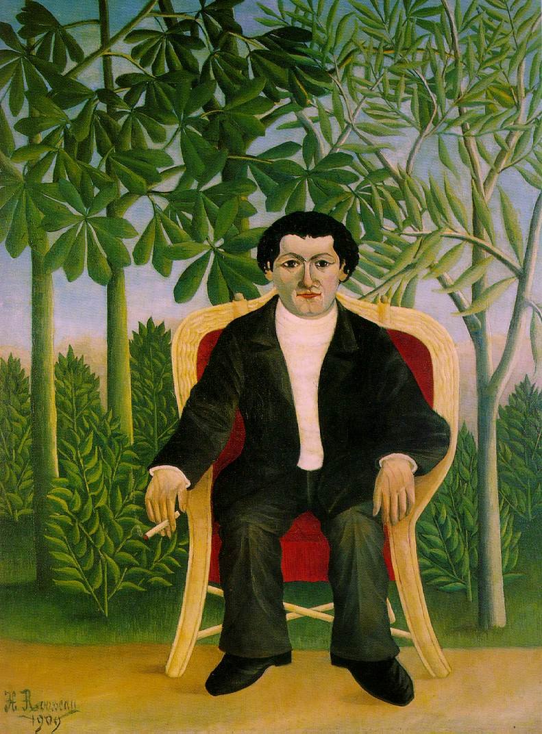 Portrett av Joseph Brummer av Henri Rousseau