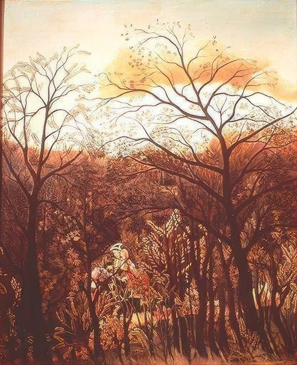 Møtes i skogen av Henri Rousseau