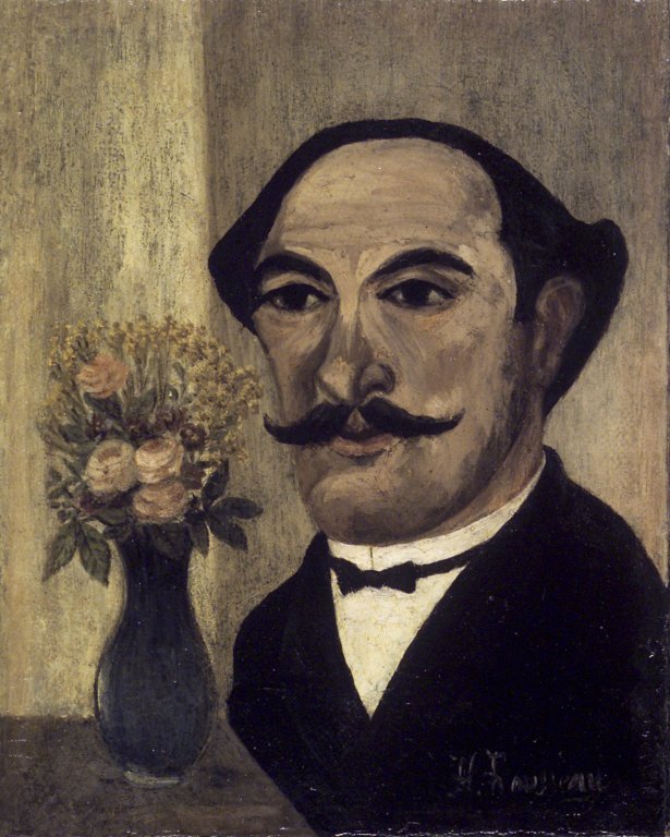 Selvportrett av Henri Rousseau