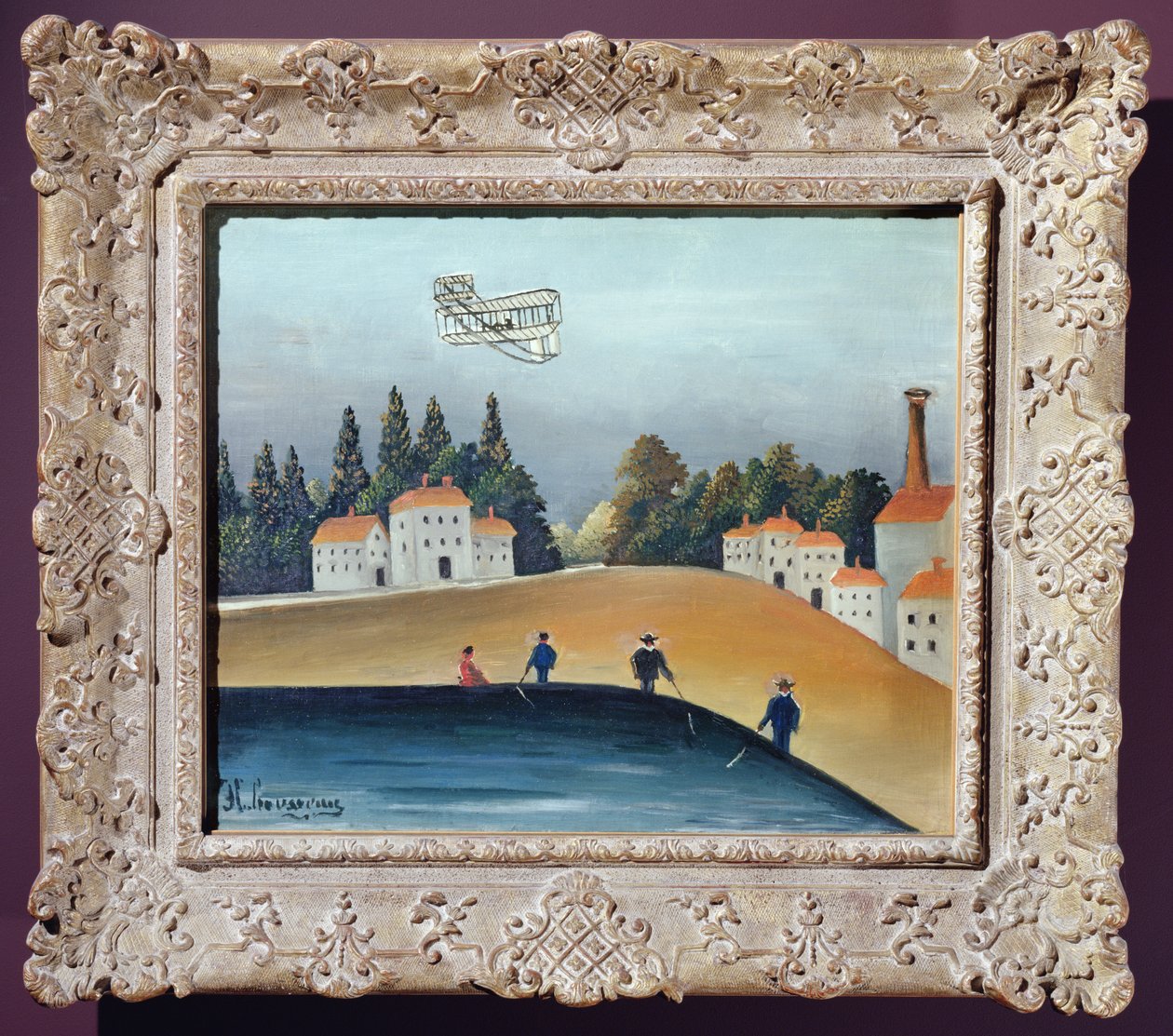 Anglerne, ca. 1908-09 (se også 869819) av Henri Rousseau