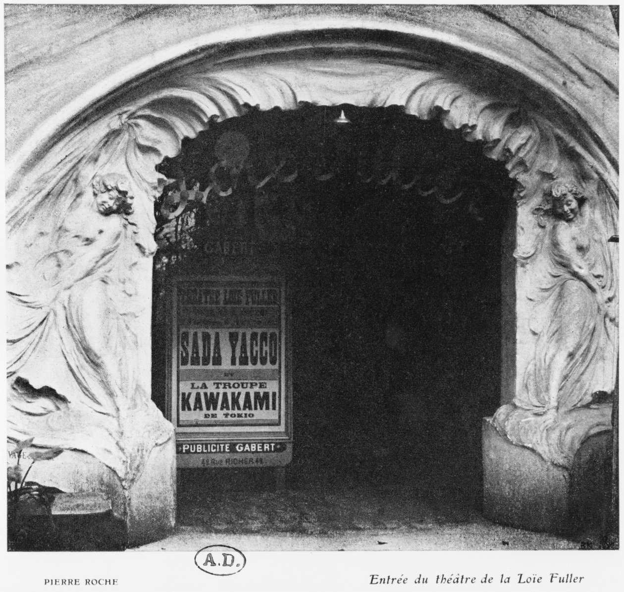 Loie Fuller Theatre på Universal Exhibition, 1900 av Henri Sauvage