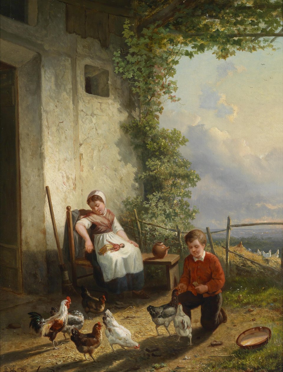 Idyllisk liv på landet av Henri de Beul