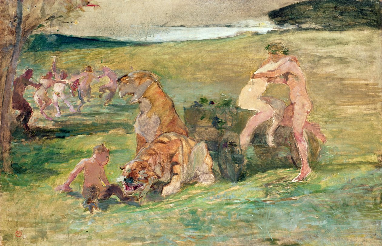 Allegory, livets vår, 1883 av Henri de Toulouse Lautrec