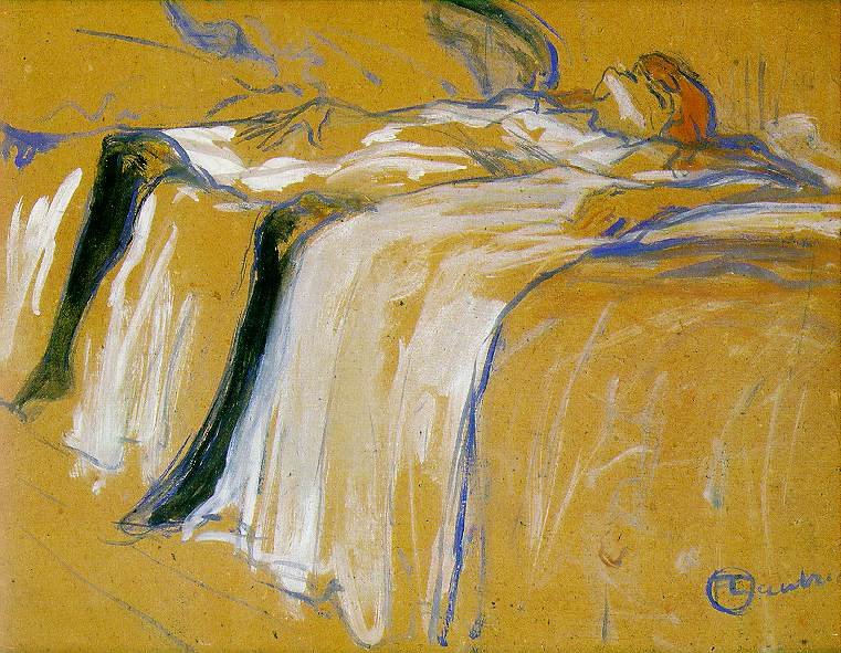 Alene av Henri de Toulouse Lautrec
