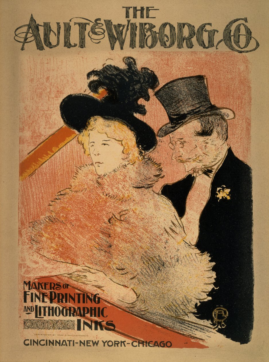 På konserten, 1896 (zinkograf) av Henri de Toulouse Lautrec