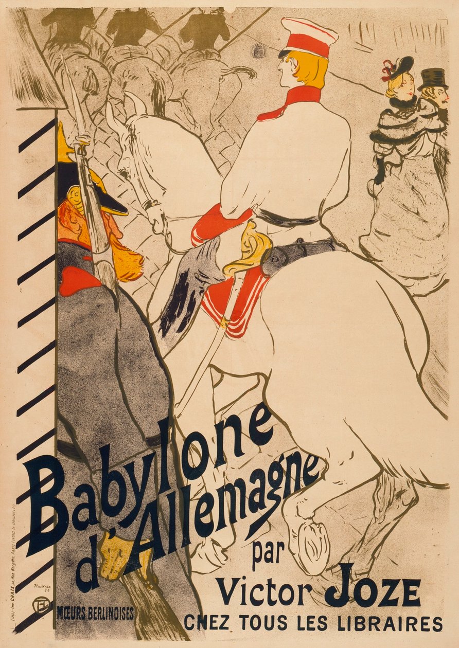 Babylon i Tyskland av Henri de Toulouse Lautrec
