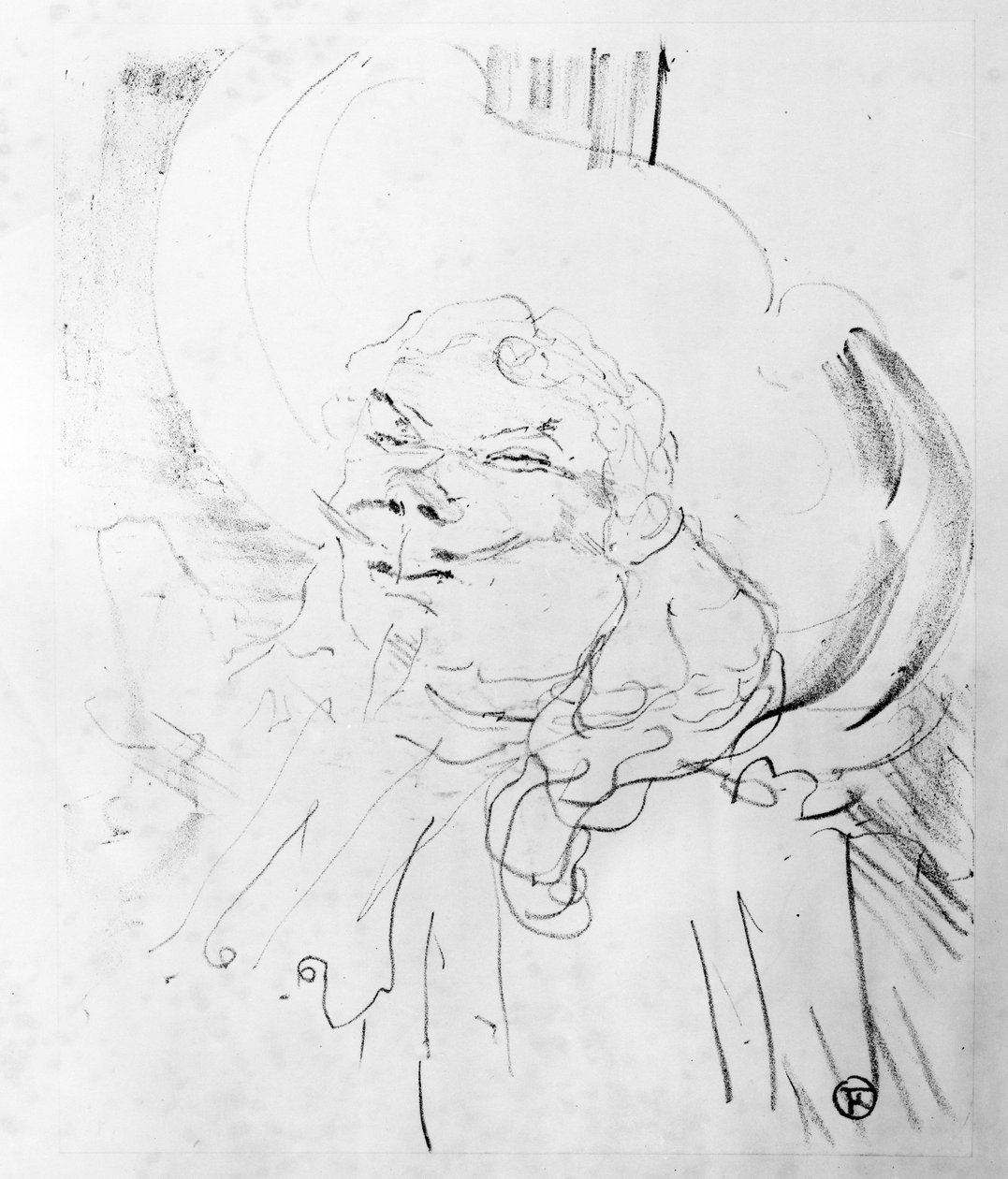 Benoît-Constant Coquelin som Cyrano de Bergerac, 1898 av Henri de Toulouse Lautrec