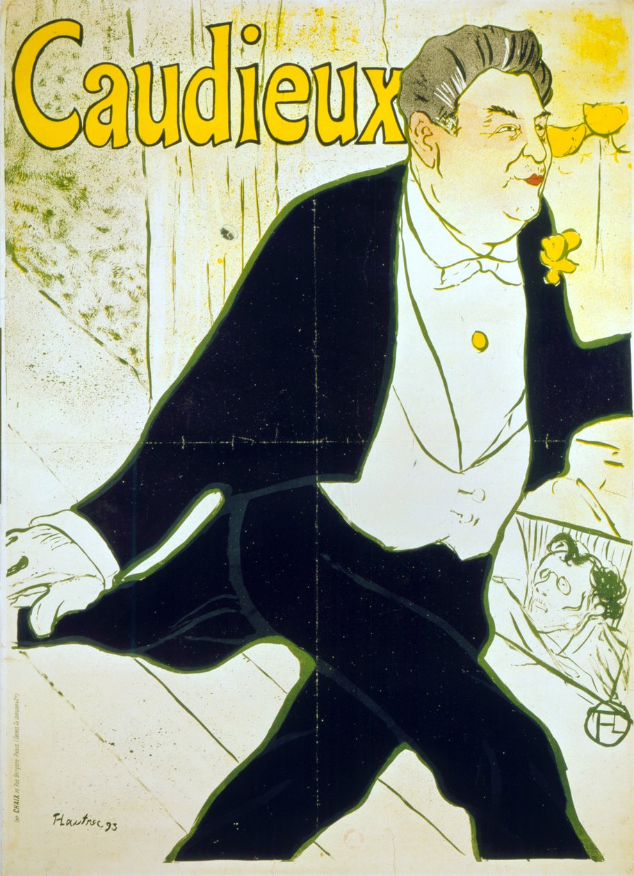 Caudieux, 1893 av Henri de Toulouse Lautrec