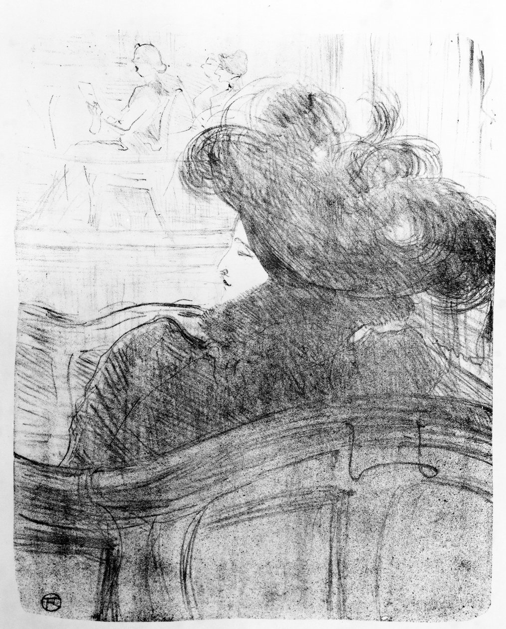 Cléo de Mérode, 1898 av Henri de Toulouse Lautrec