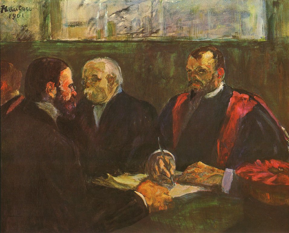 Eksamen ved det medisinske fakultet av Henri de Toulouse Lautrec