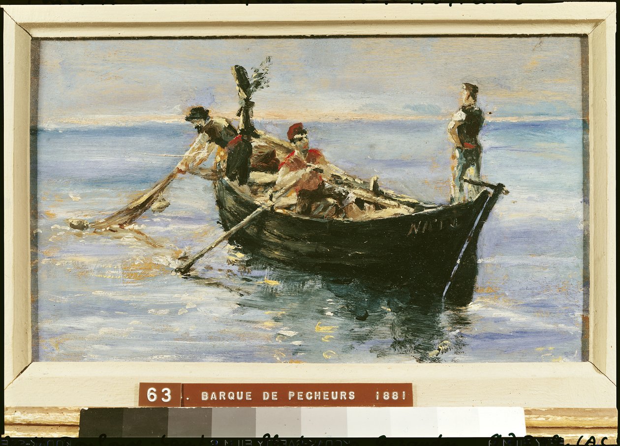 Fiskebåt, 1881 av Henri de Toulouse Lautrec
