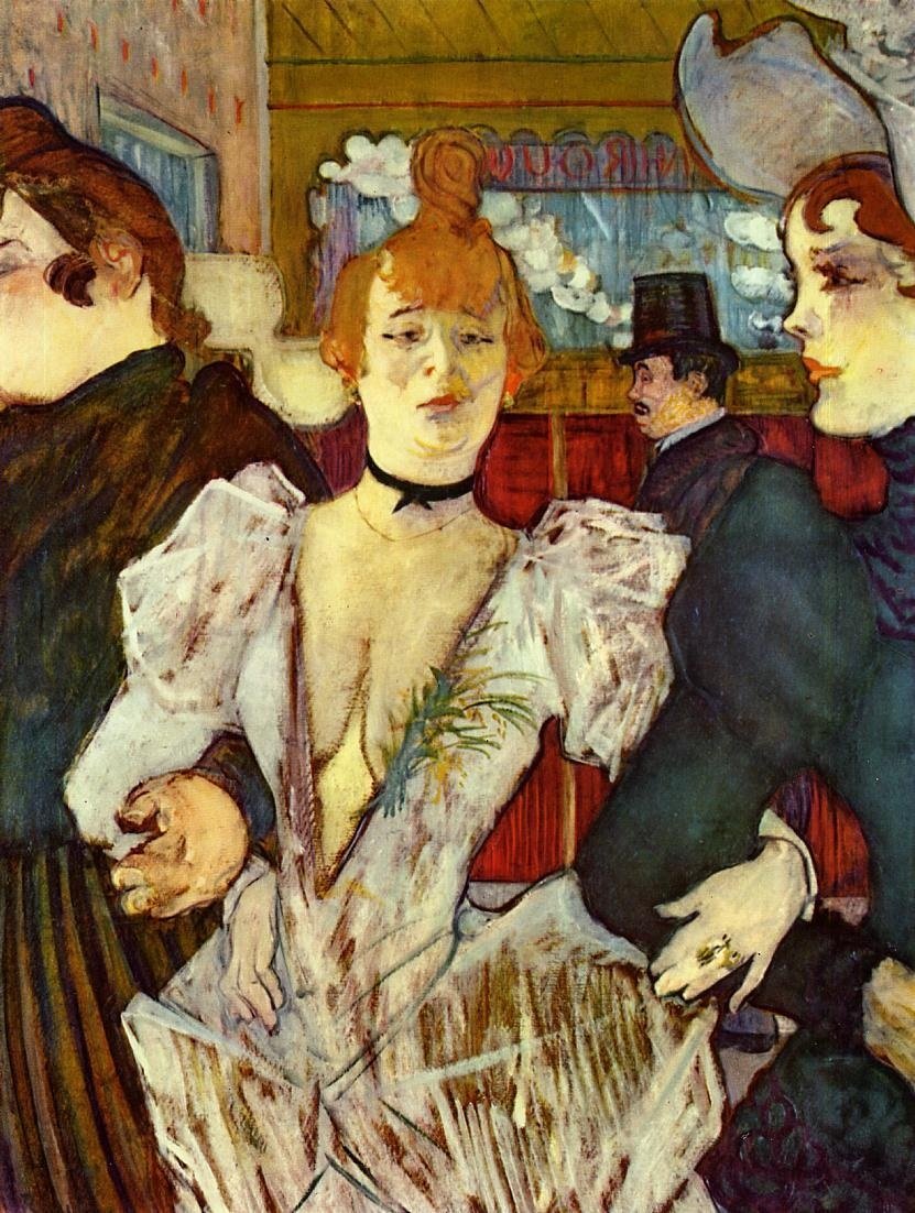 Fråtseren av Henri de Toulouse Lautrec