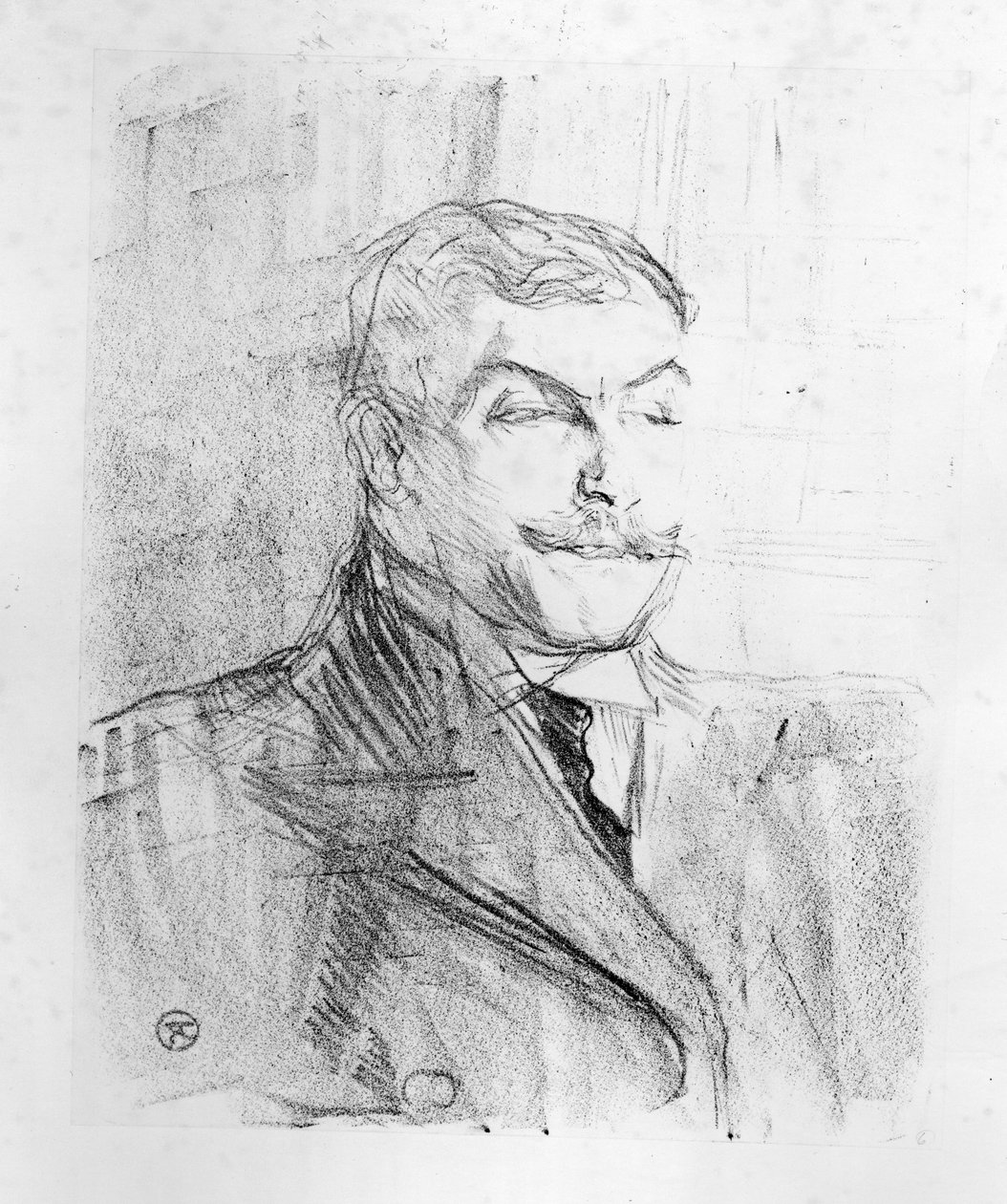 Lucien Guitry, 1898 av Henri de Toulouse Lautrec