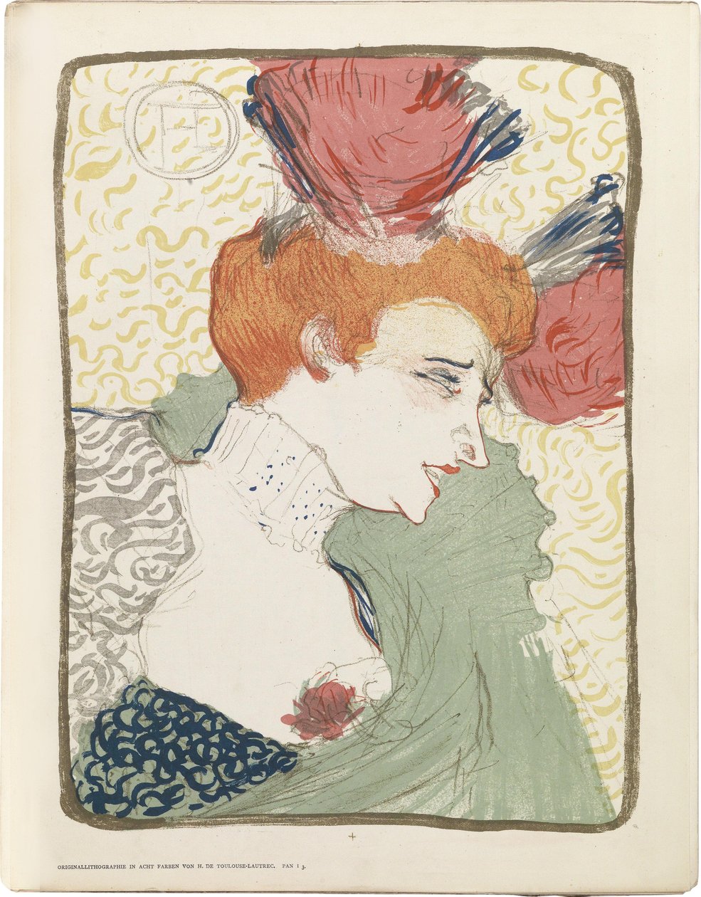 Frøken Marcelle Lender av Henri de Toulouse Lautrec