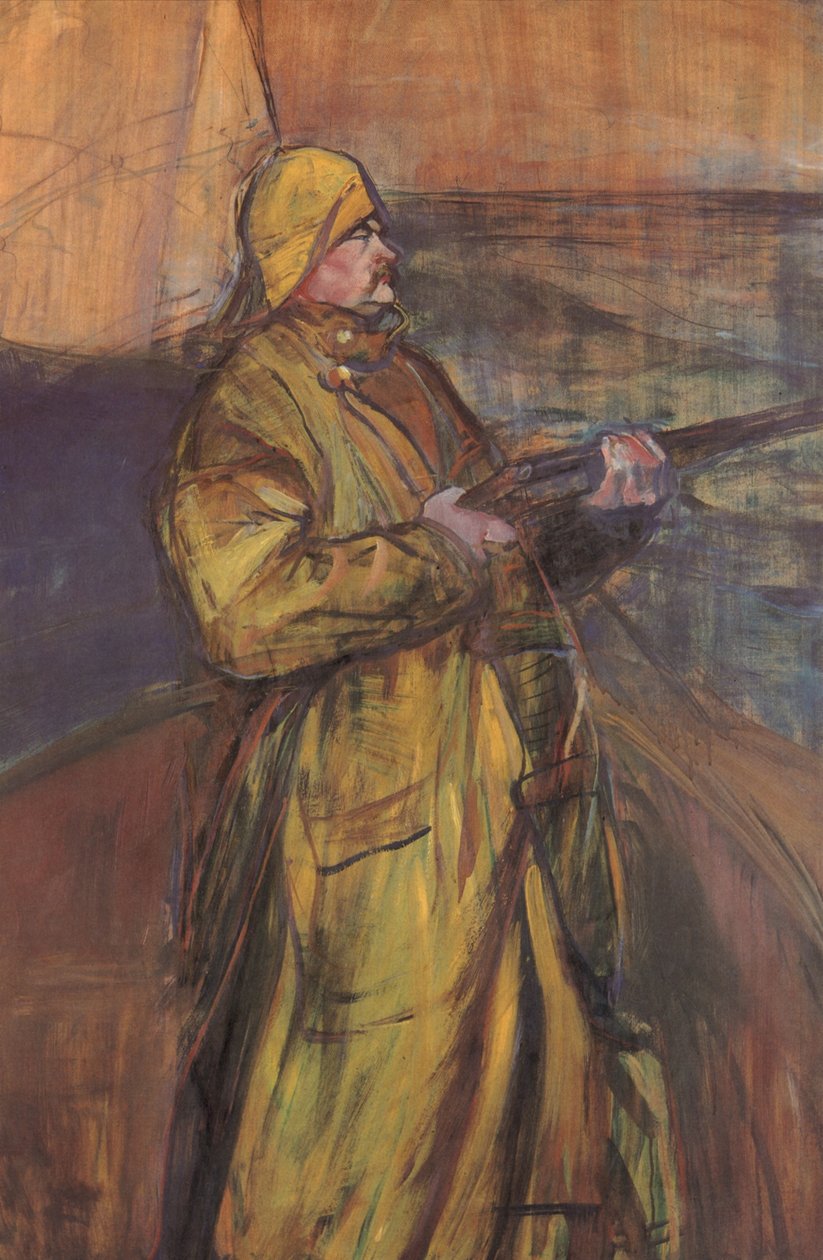 Maurice Joyant i Somme -bukten av Henri de Toulouse Lautrec