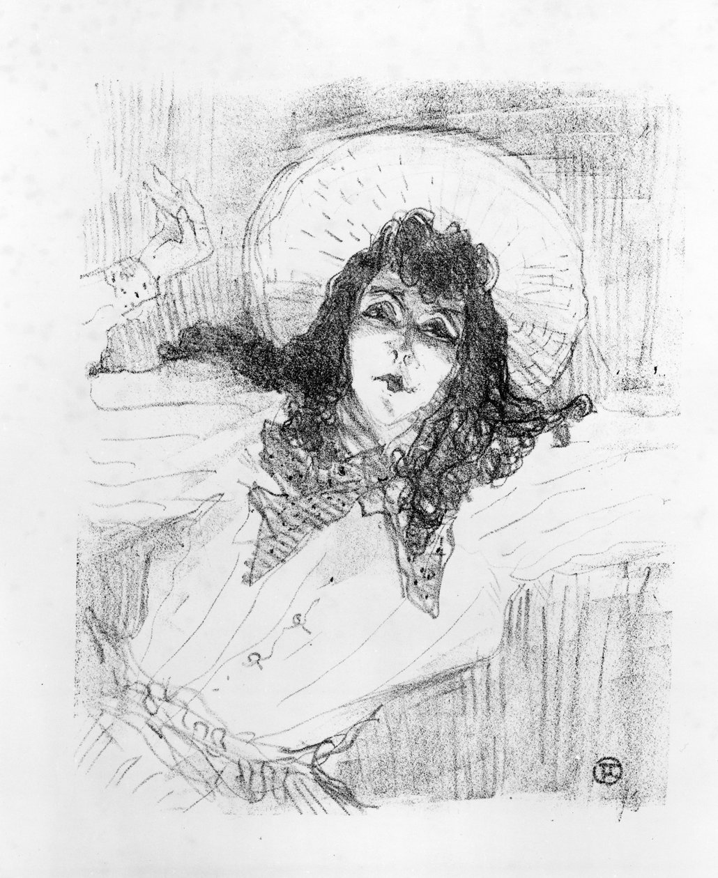 May Belfort, 1898 av Henri de Toulouse Lautrec