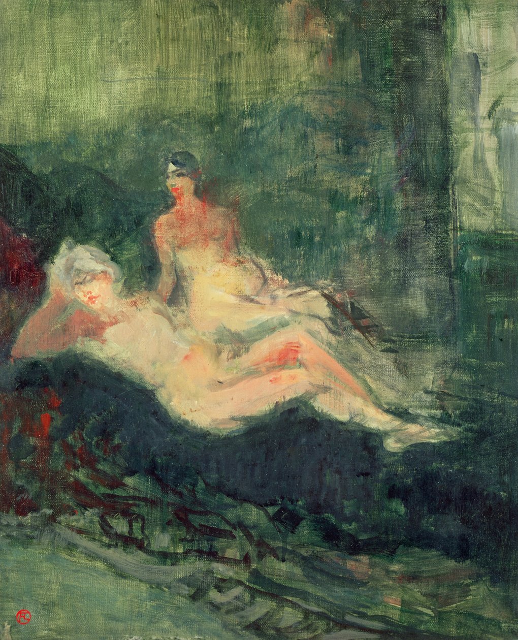 Messalina, (detaljer om statister), 1900 av Henri de Toulouse Lautrec
