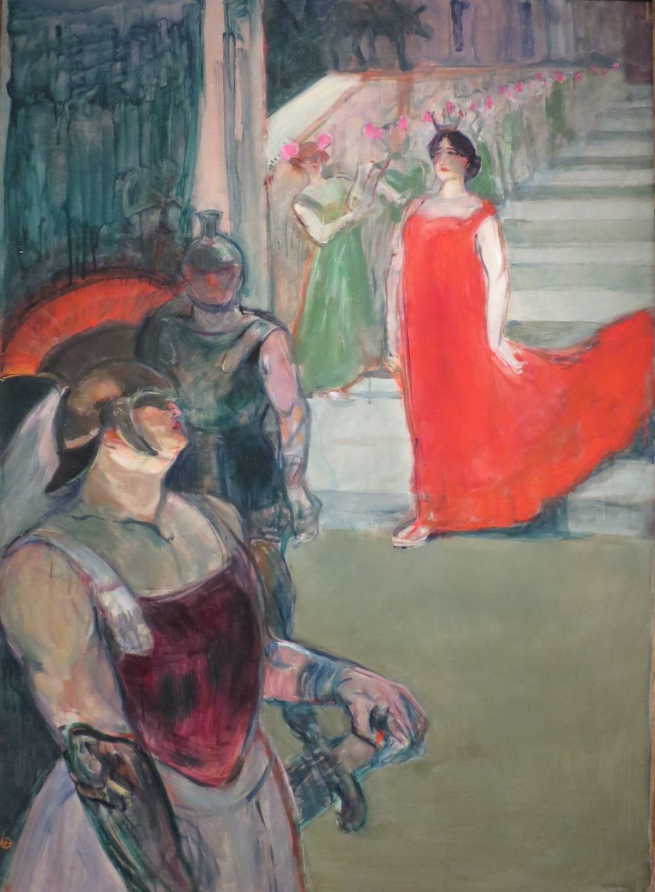 Messalina av Henri de Toulouse Lautrec