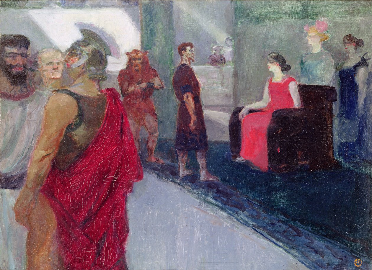 Messalina, 1900 av Henri de Toulouse Lautrec