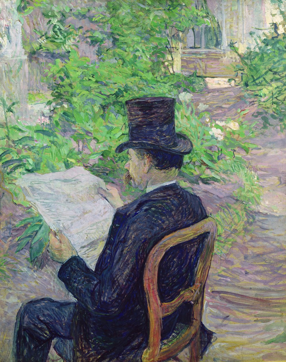 Monsieur Desire Dihau (1833-99) 1890 av Henri de Toulouse Lautrec