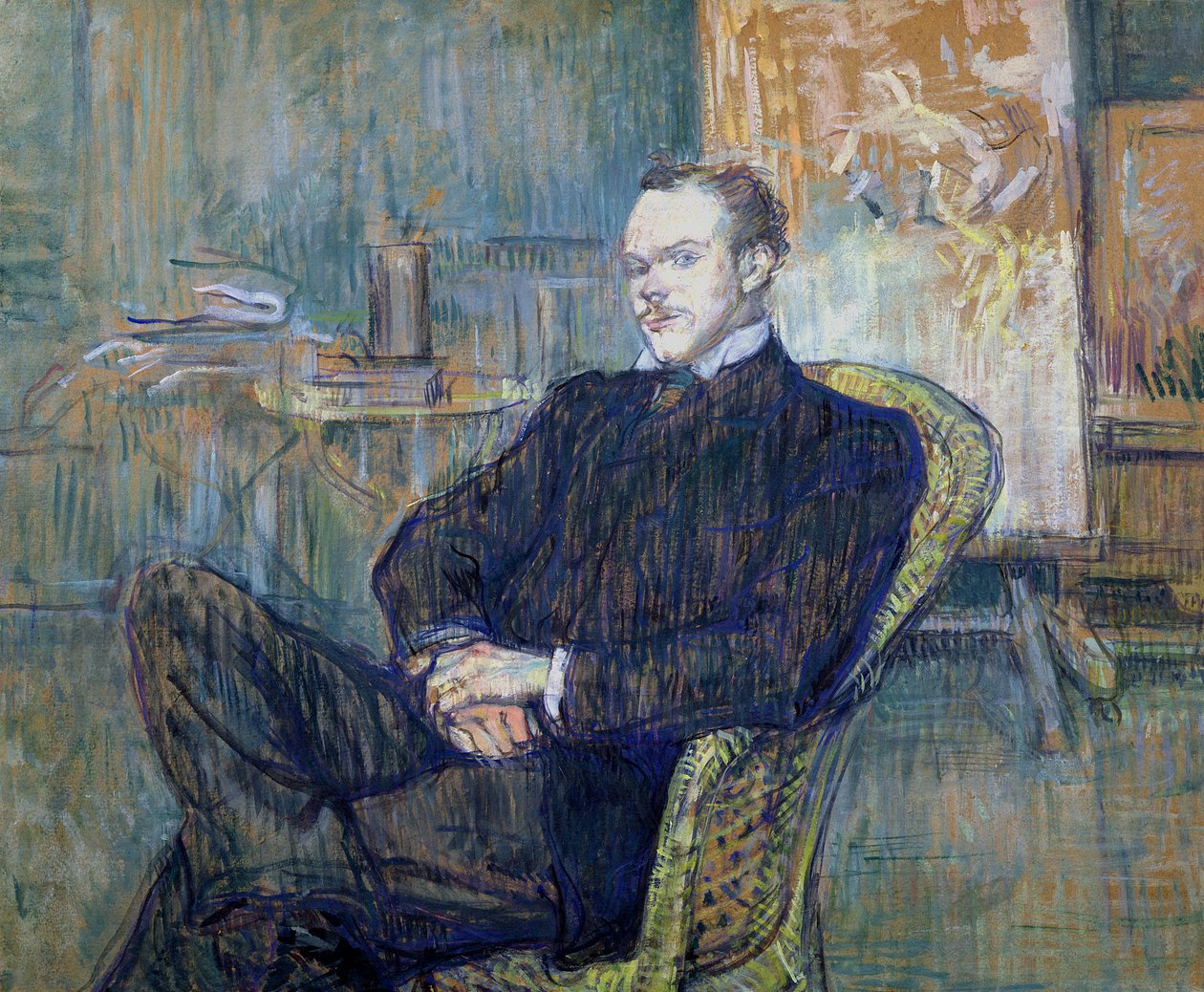 Paul Leclercq (1872-1956) 1897 (olje på papp) av Henri de Toulouse Lautrec