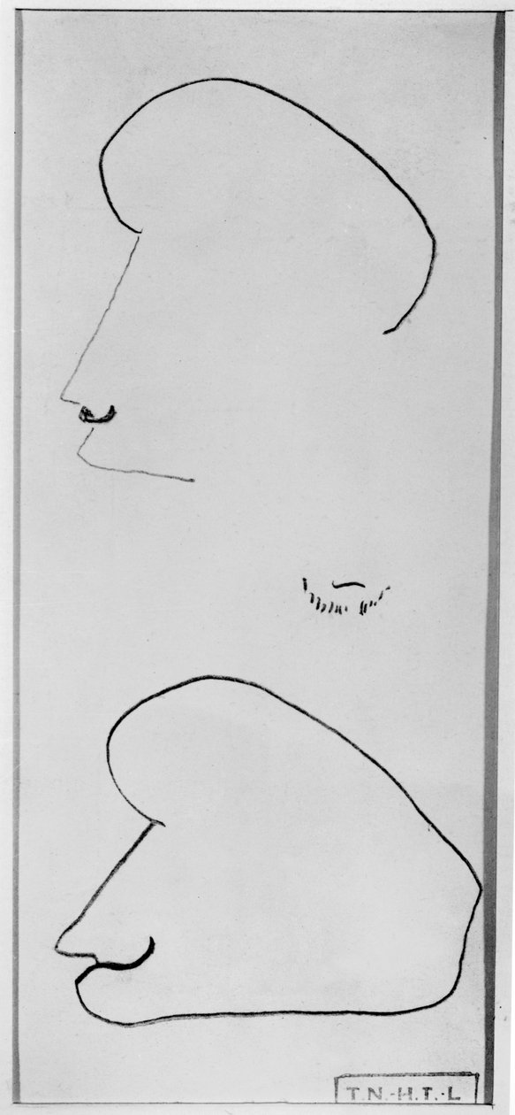Pierre Louys (1870-1925) 1895 av Henri de Toulouse Lautrec