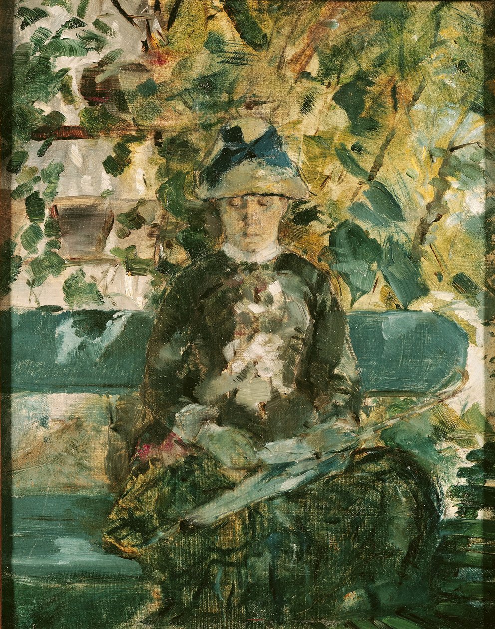 Portrett av Adele Tapie av Celeyran (1840-1930) 1882 av Henri de Toulouse Lautrec