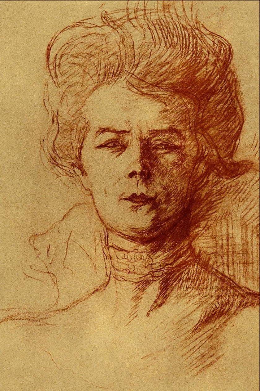 Portrett av Jeanne Granier av Henri de Toulouse Lautrec