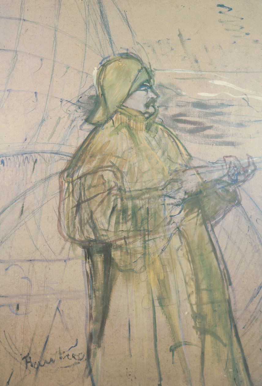Portrett av Maurice Joyant (1864-1930) 1900 (pastell og blyant på papir) av Henri de Toulouse Lautrec