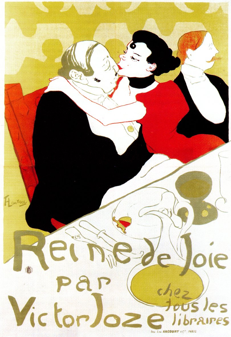 Queen of Joy av Henri de Toulouse Lautrec