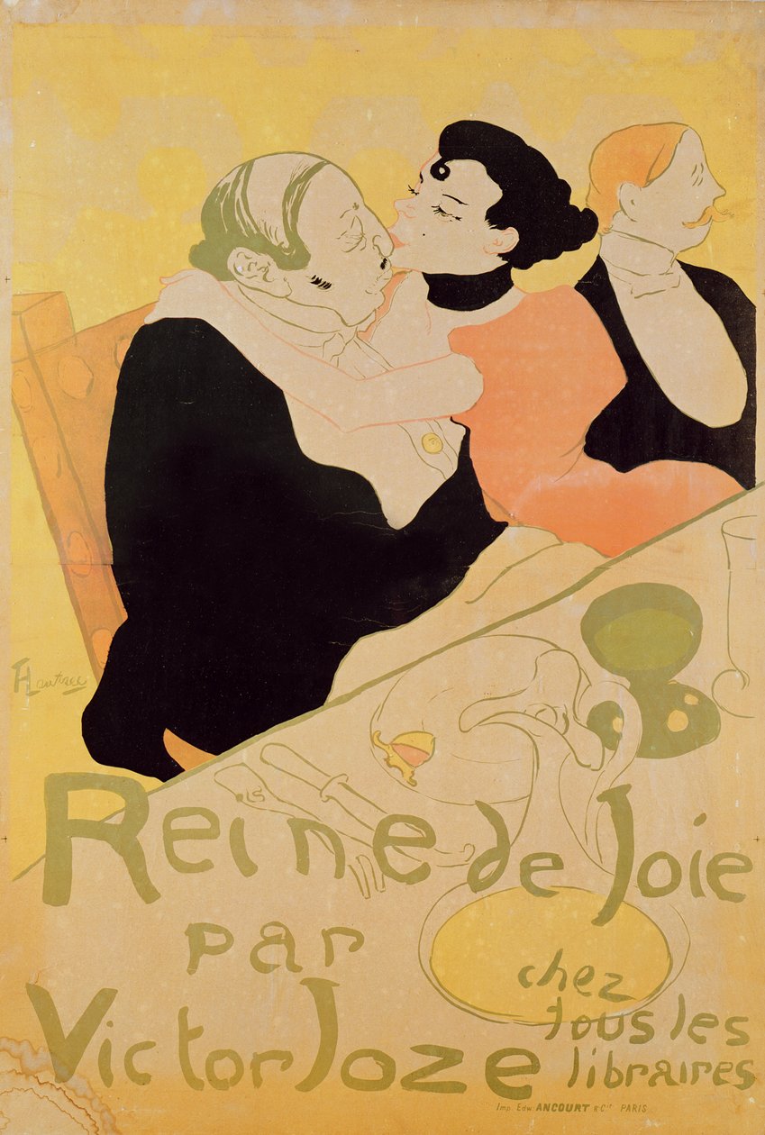 Dronning av glede, 1892 av Henri de Toulouse Lautrec