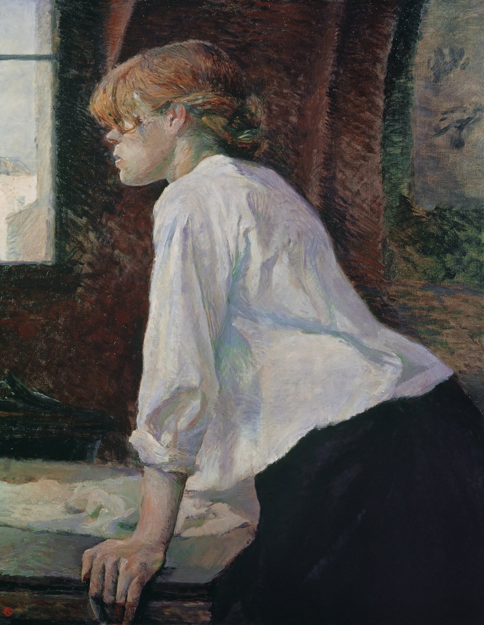 The Laundress, 1889 av Henri de Toulouse Lautrec