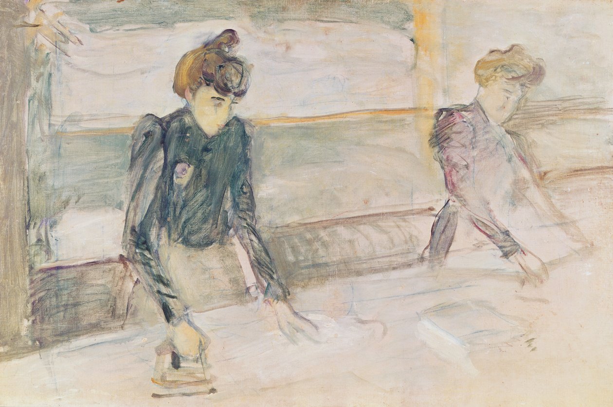 Vaskerinnene av Henri de Toulouse Lautrec