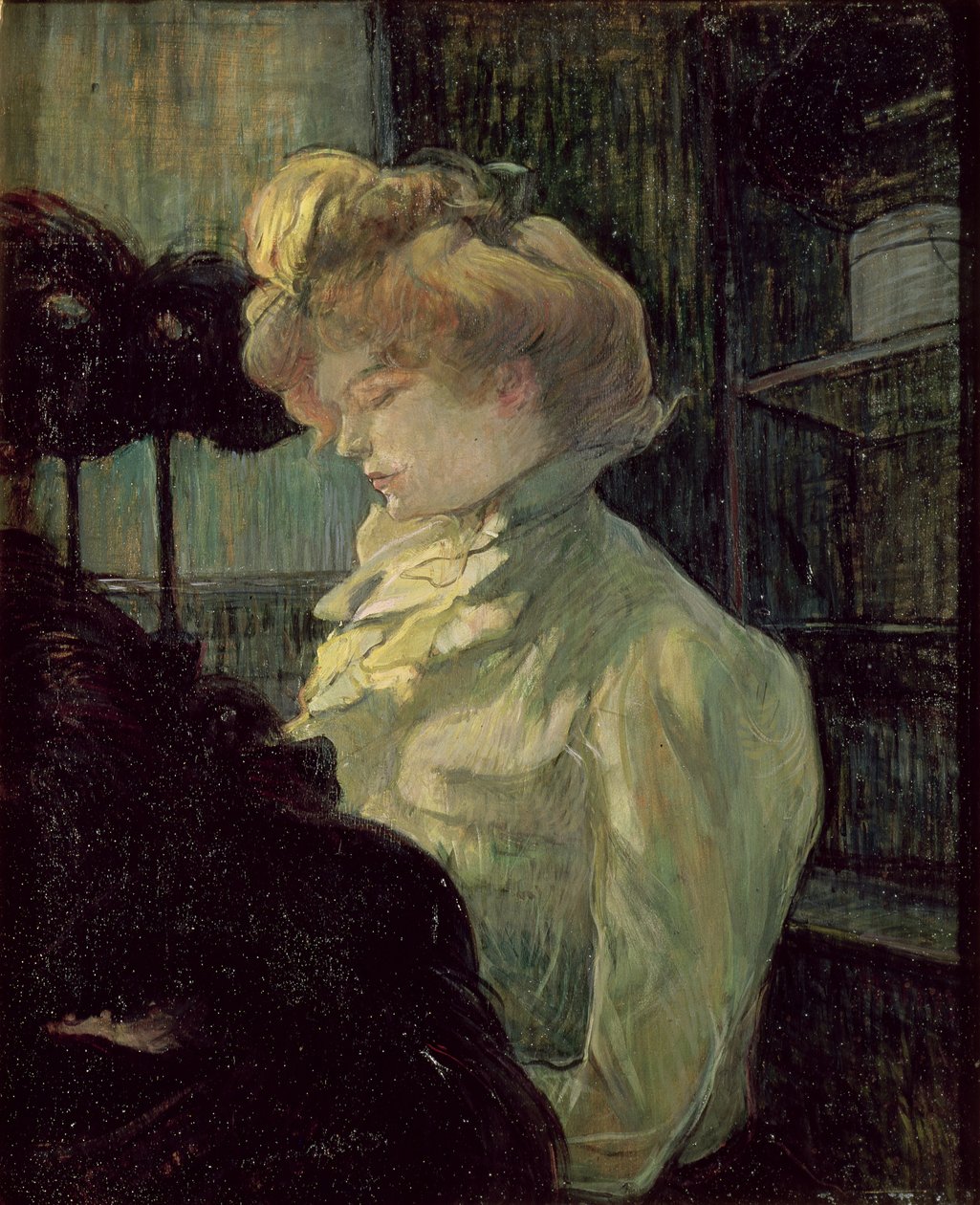 The Milliner, 1900 (bord) av Henri de Toulouse Lautrec