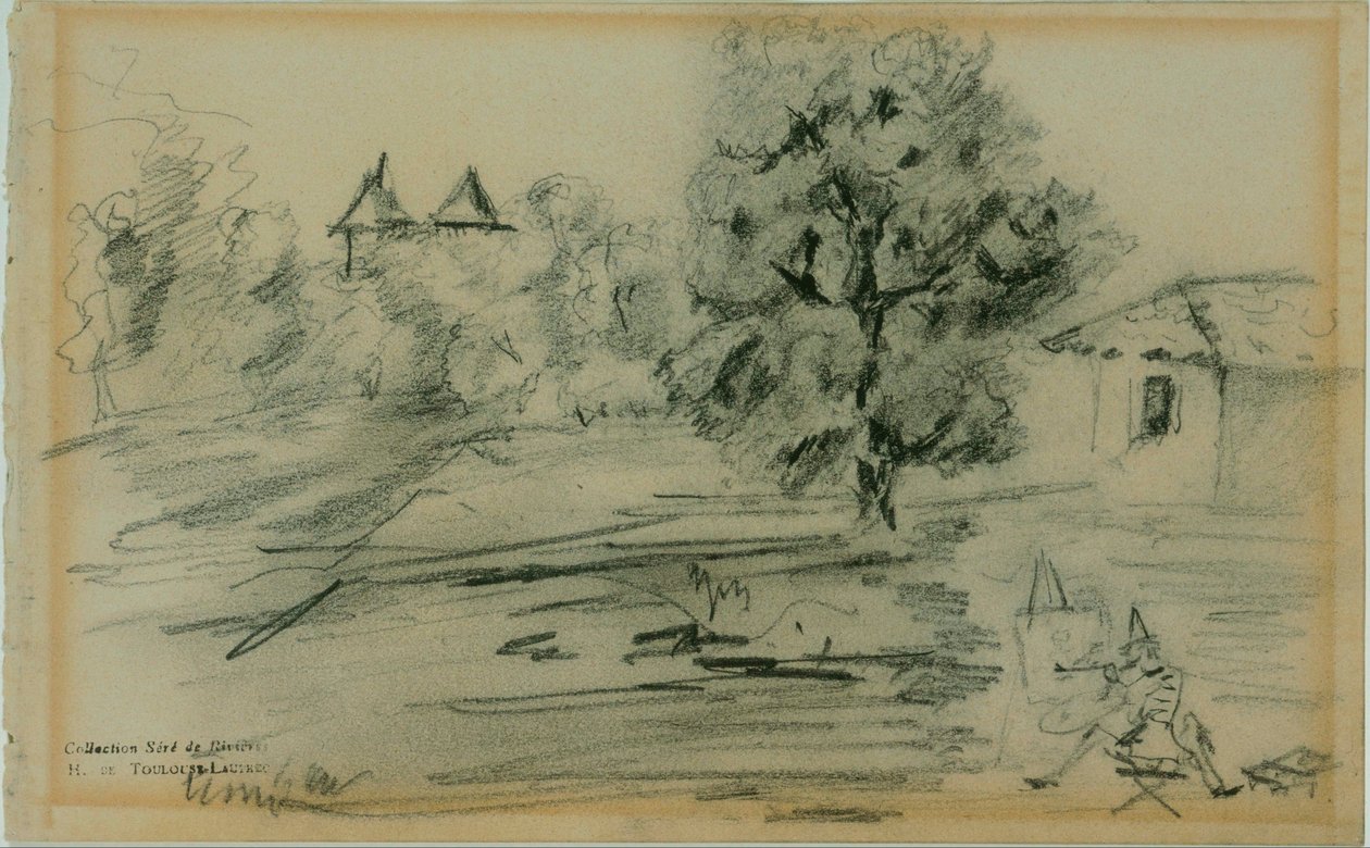 Maleren før emnet av Henri de Toulouse Lautrec