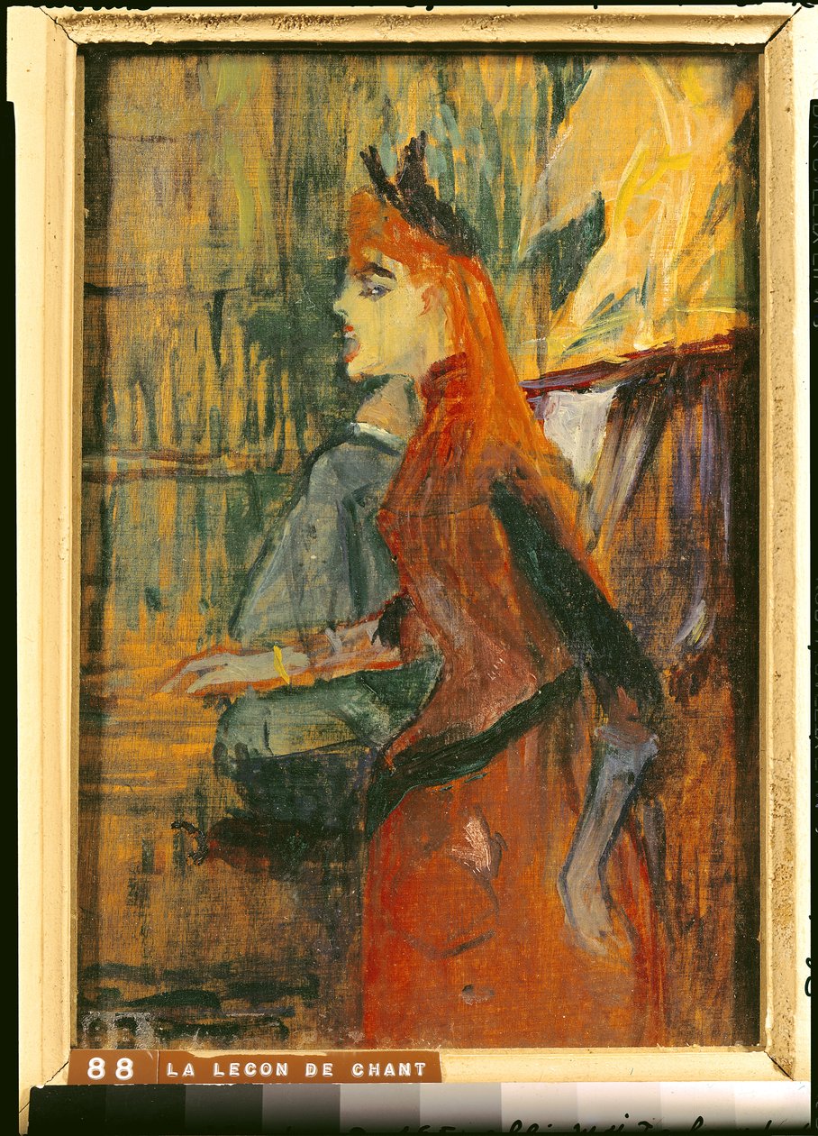 Sangtimen, 1882 av Henri de Toulouse Lautrec