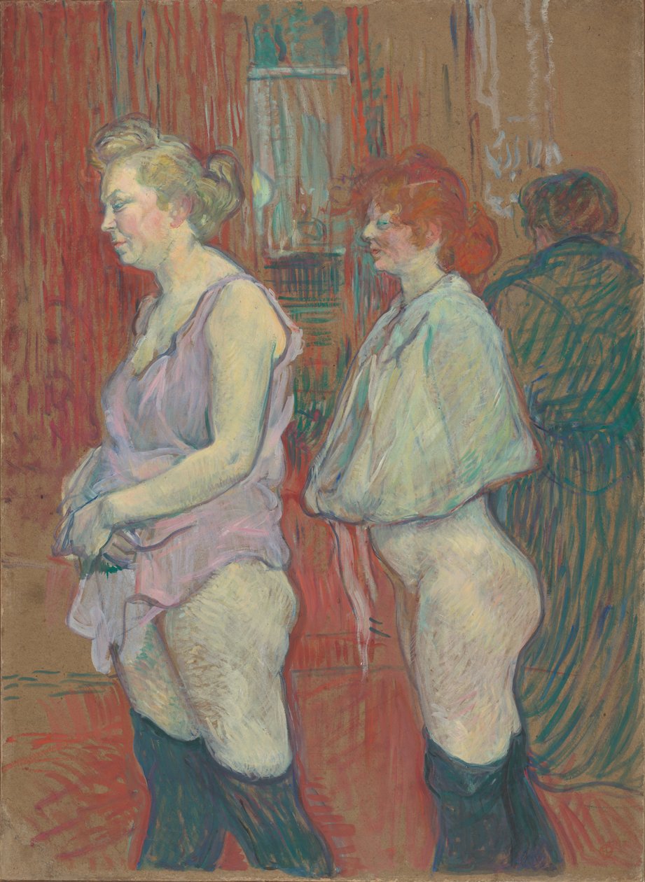Rue des Moulins av Henri de Toulouse Lautrec