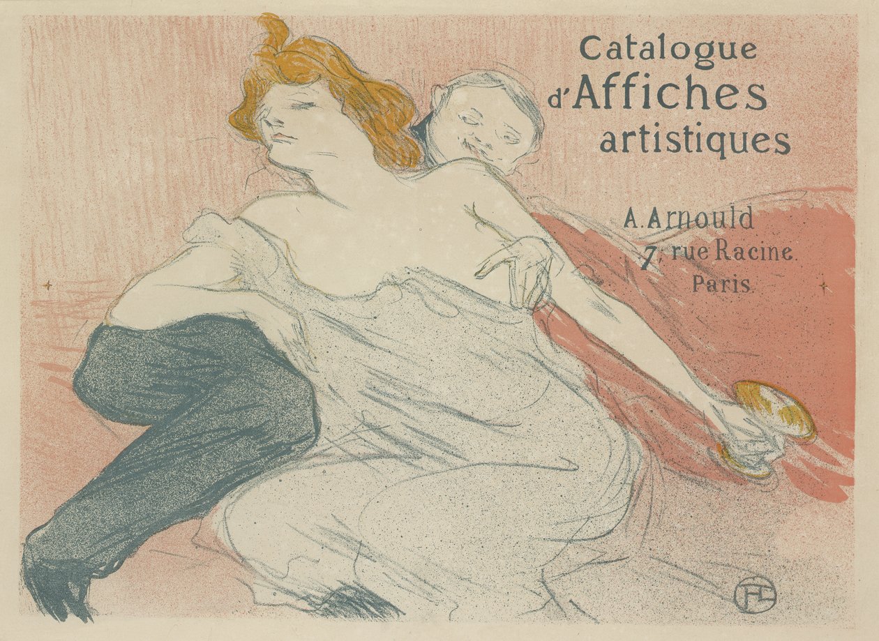 Debauche, 1896 av Henri de Toulouse Lautrec